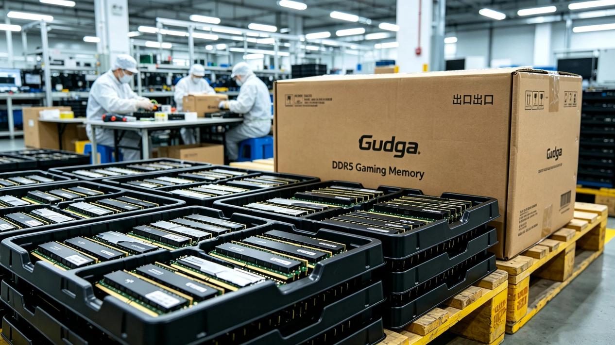 Gudga bringt Speichermodule mit 35.000 Einheiten auf den Markt, da die weltweite DRAM-Versorgung knapp ist